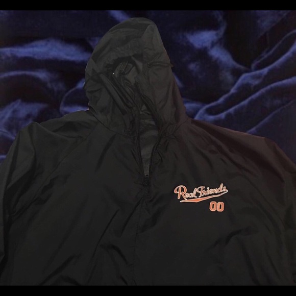 Other - Pop Punk Real Friends Never Grow Up Windbreaker Other - Pop Punk Real Friends Never Grow Up Windbreaker